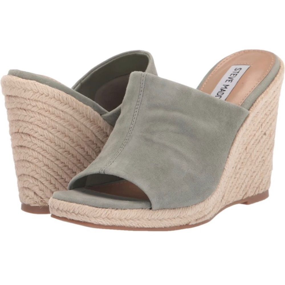 Steve Madden Urge Wedge Sandal Size  10 - New without box